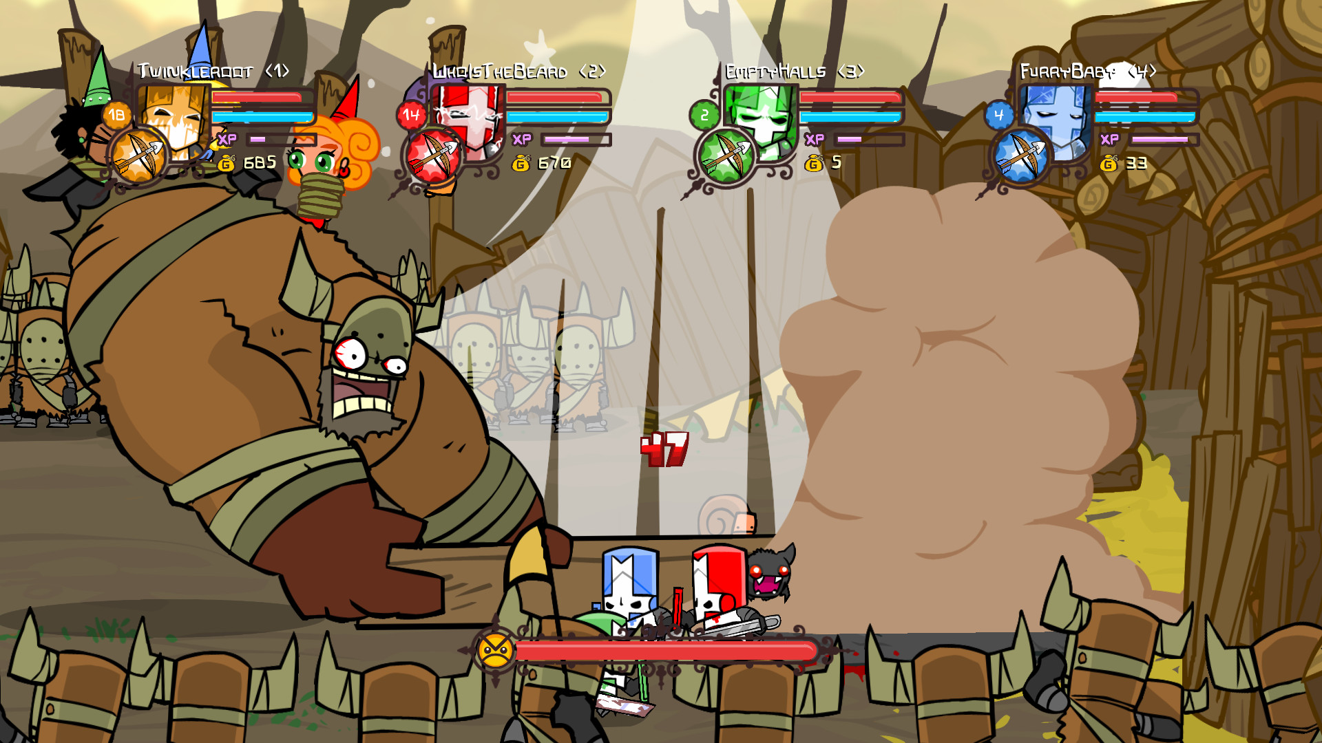 Castle Crashers wheel by me : r/castlecrashers