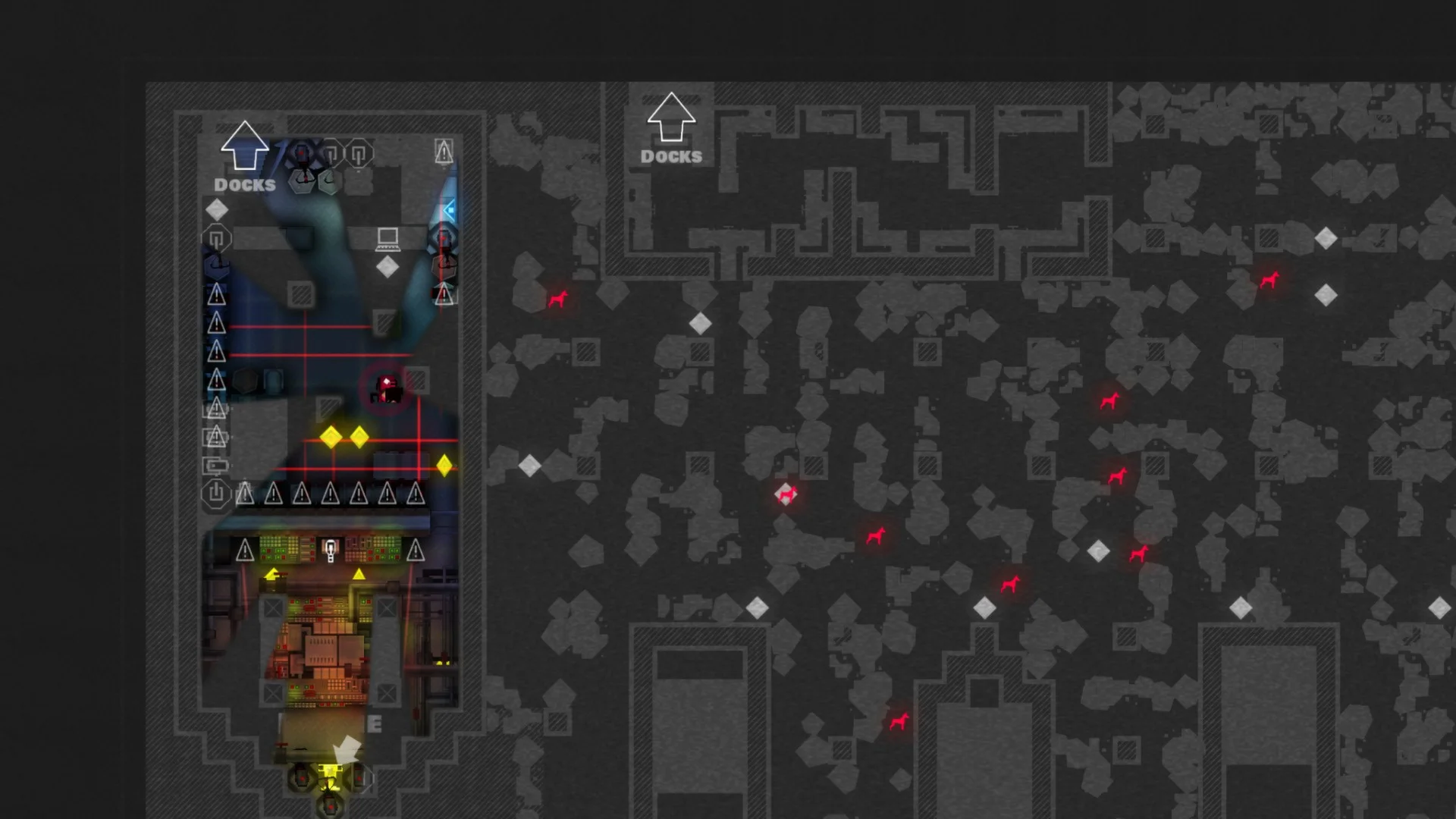 You know it's secure when it has lasers and dogs.