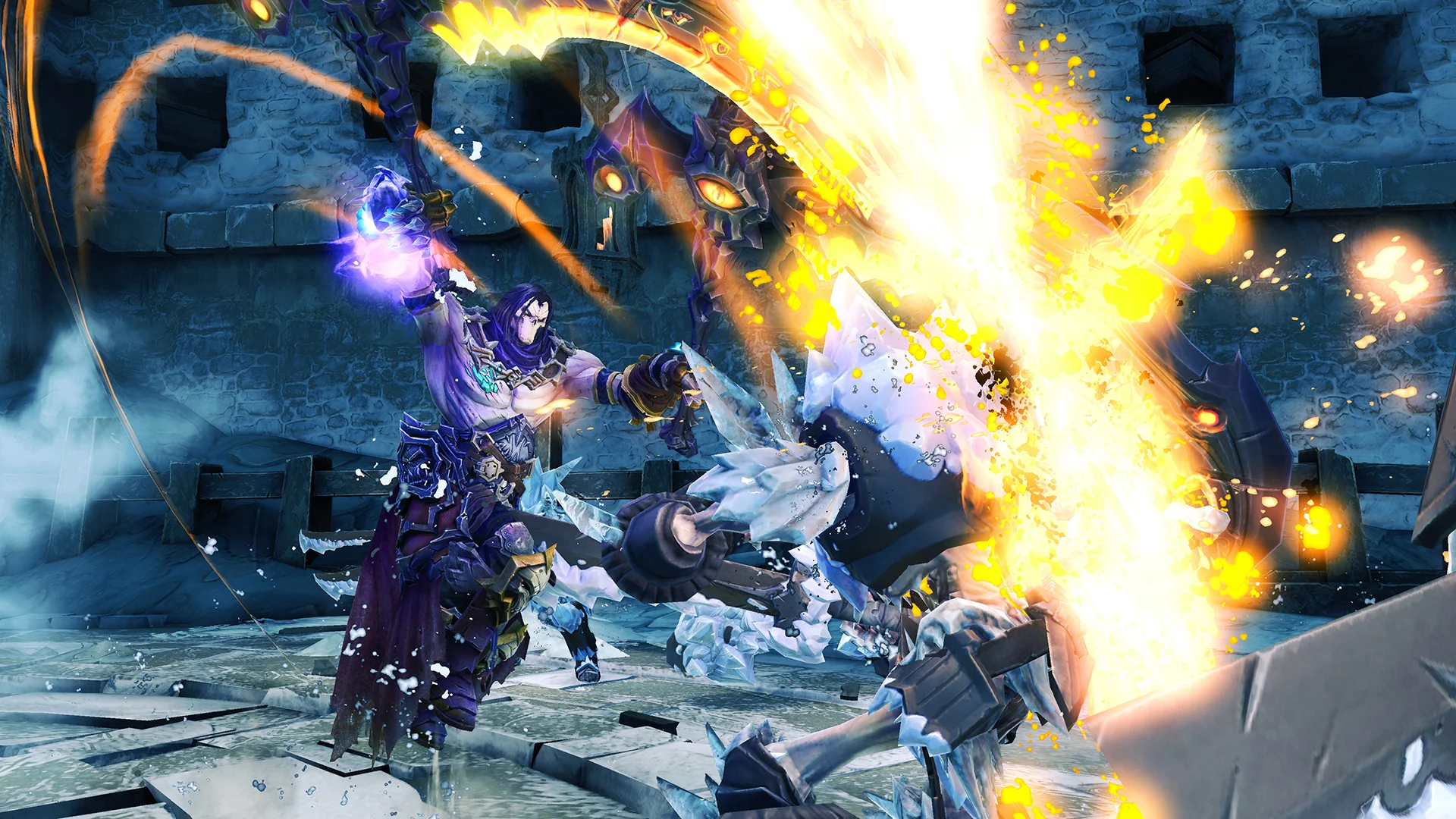 Because flaming scythes is everything's elemental weakness.