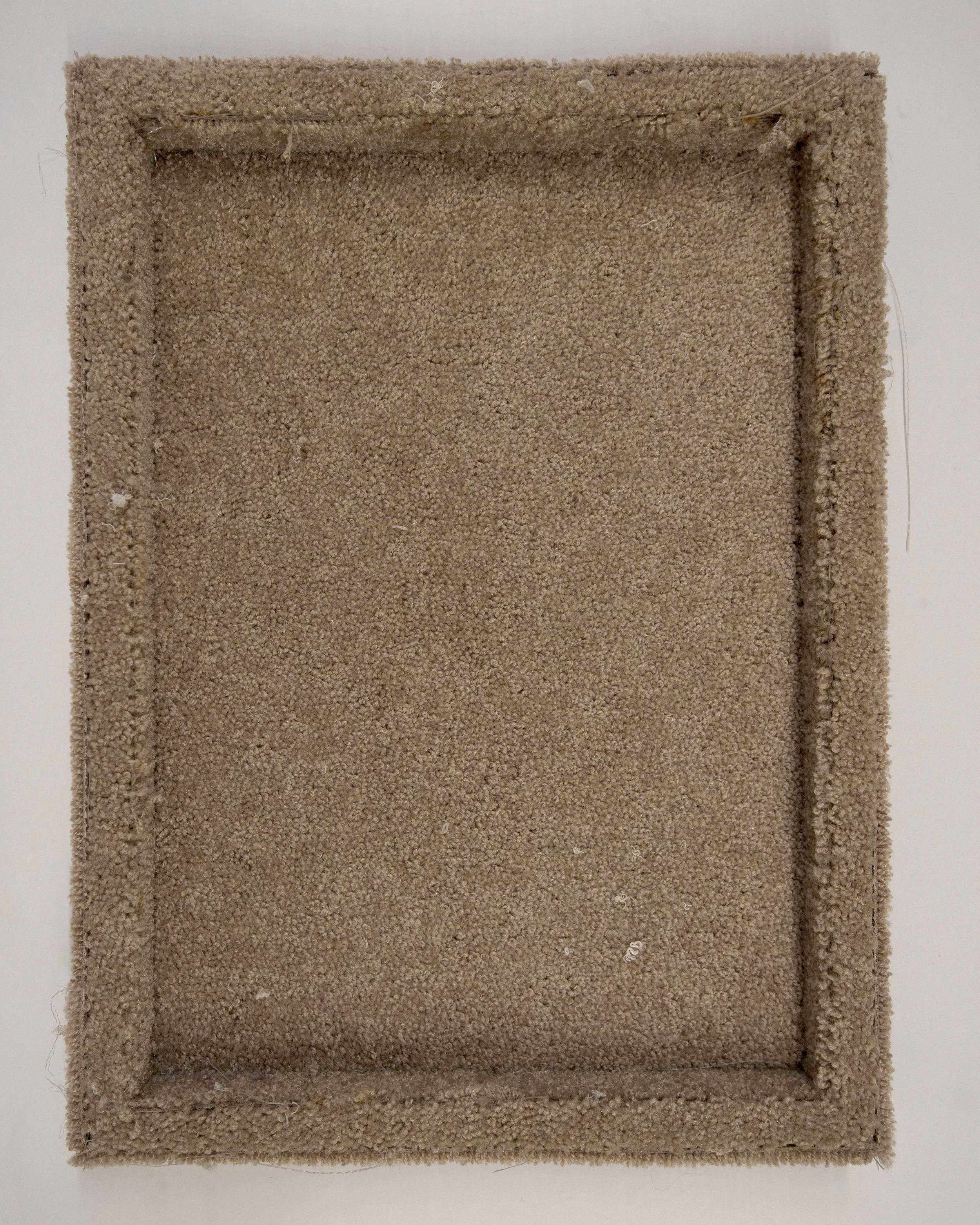  2017 carpet on cradled wood panel 24" x 18" 