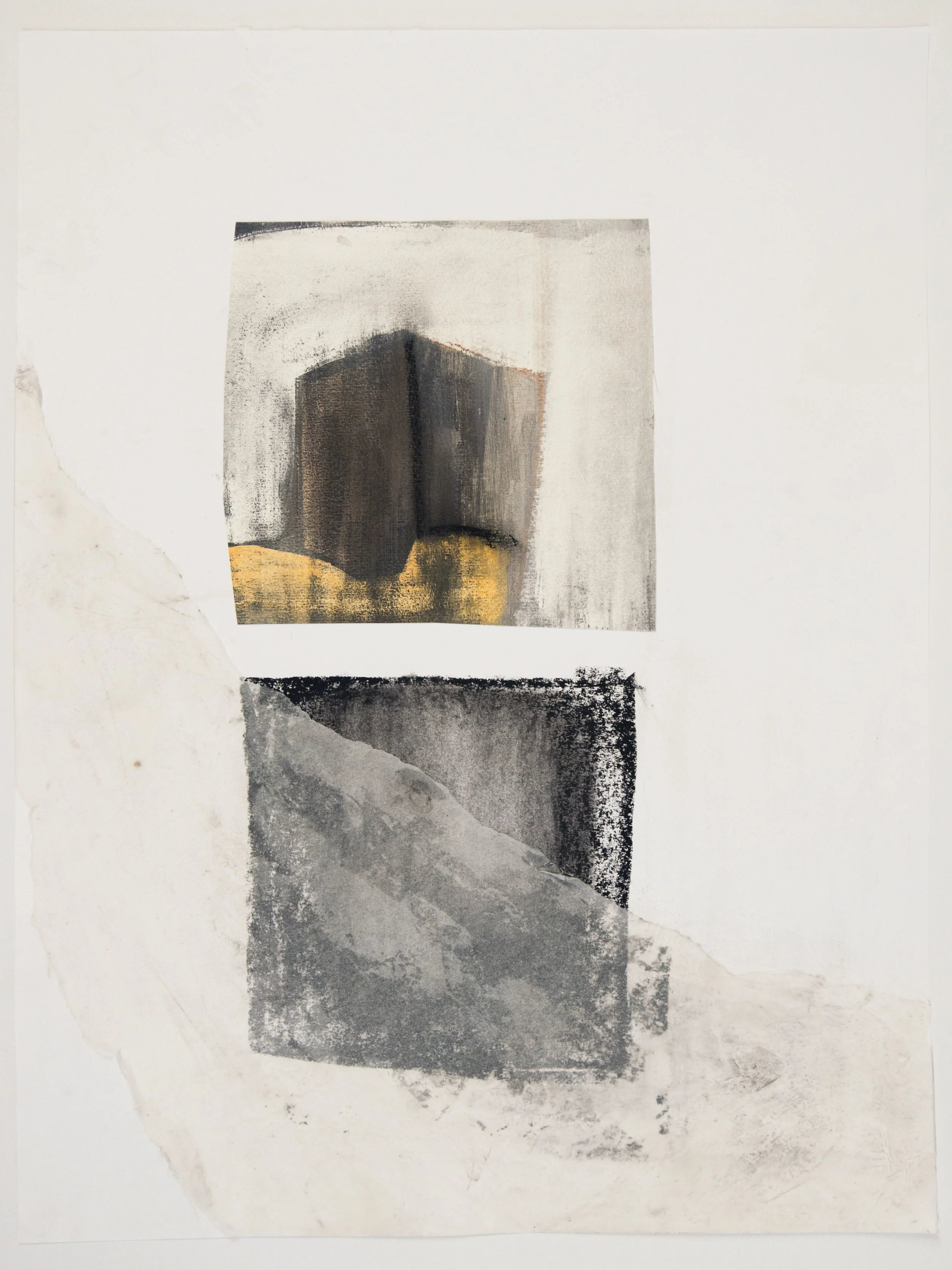 2017 gouache and charcoal on paper 24" x 18"