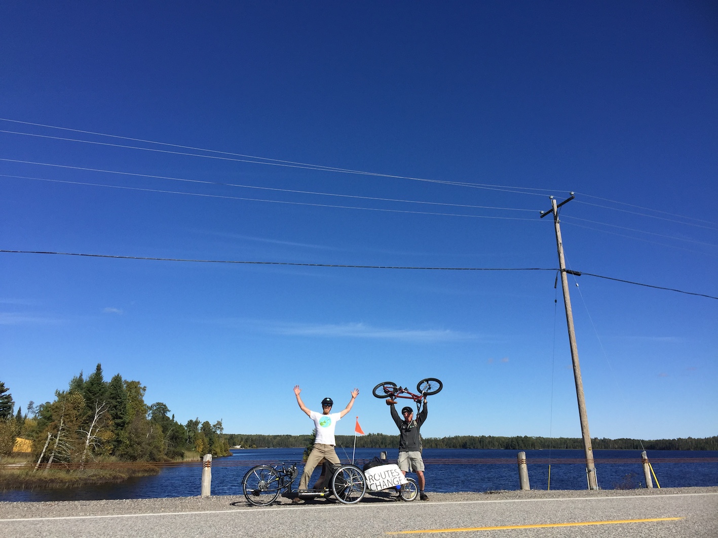 Having a senior keep up with me on a BMX was both awesome and demoralizing.
