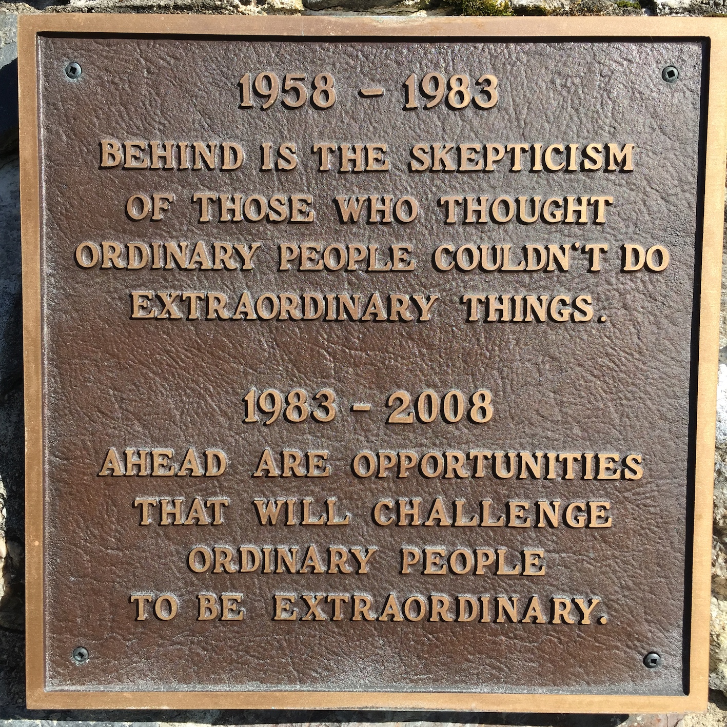 I'm so curious what happened in 1983.