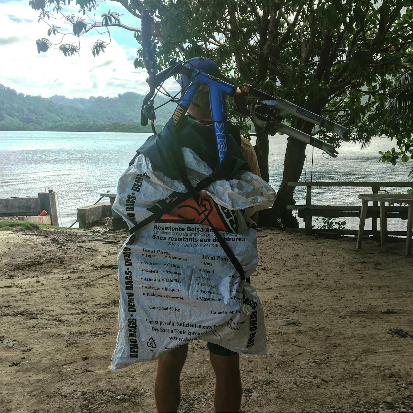 I needed to get my bike back to the boat somehow!