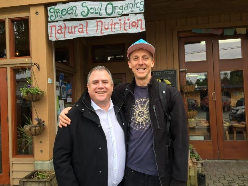 I ran into my amazing friend MP Gord Johns. I'm happy to have someone I can trust representing my community in Ottawa.