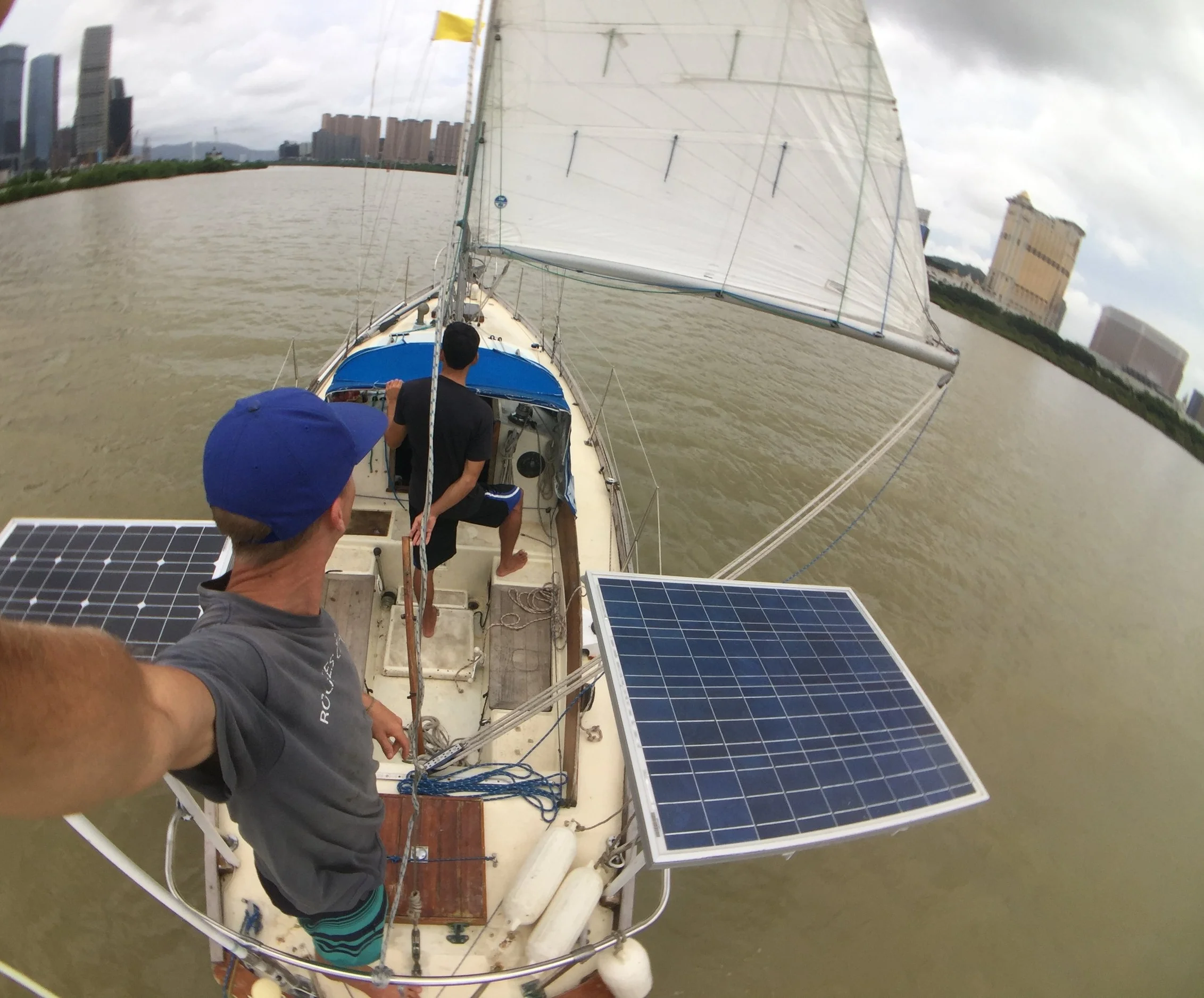 Madness in Macau sailing