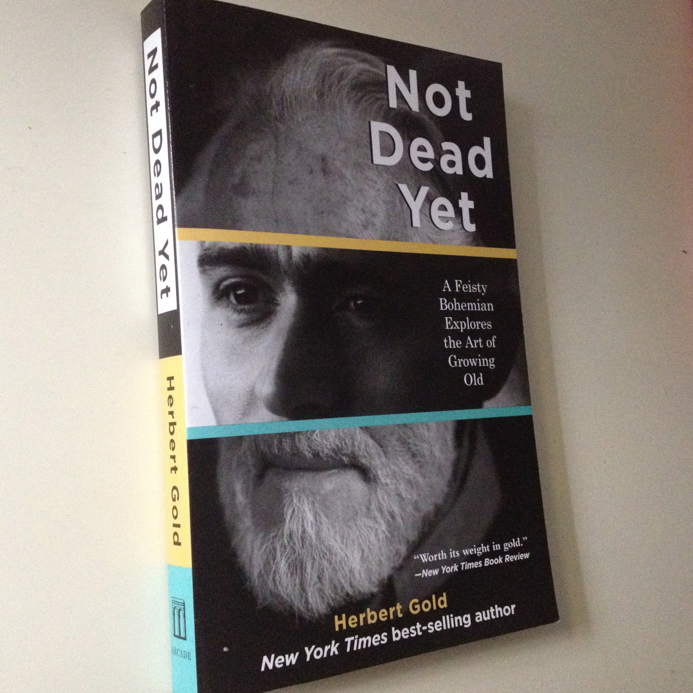   Not Dead Yet: A Feisty Bohemian Explores the Art of Growing Old - BUY NOW  