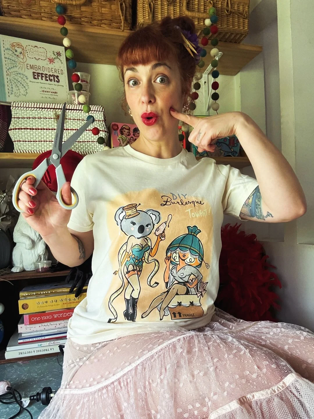 Darn and golly gosh! Only one more sleep until the Great DIY BurlesKoala Contest! I can&rsquo;t wait to see the acts that the 16 contestants have crafted with only a $100 budget. They will no doubt prove that a showgirl can be cheap AND look expensiv