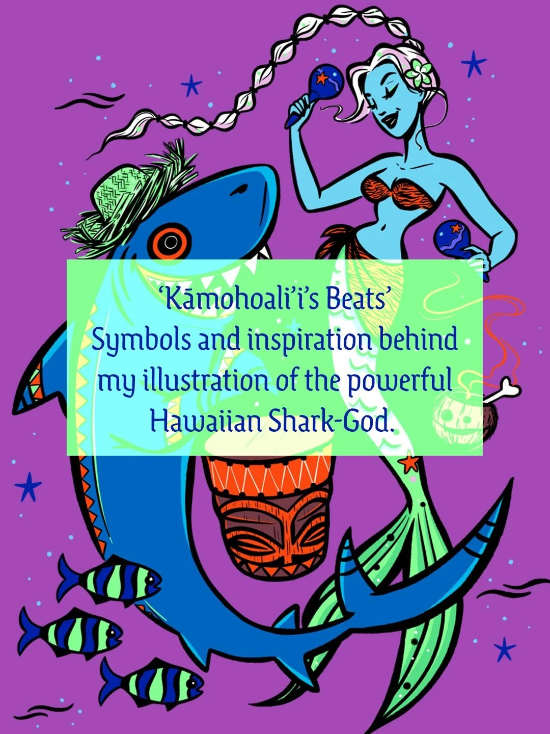 &lsquo;Kāmohoali&rsquo;i&rsquo;s Beats&rsquo; was inspired by the legends of the great Hawaiian shape-shifting Shark-God, as well as real-life diver and conservationist @oceanramsey. Pulsing to a hypnotic beat, there&rsquo;s an undeniable fusion of s