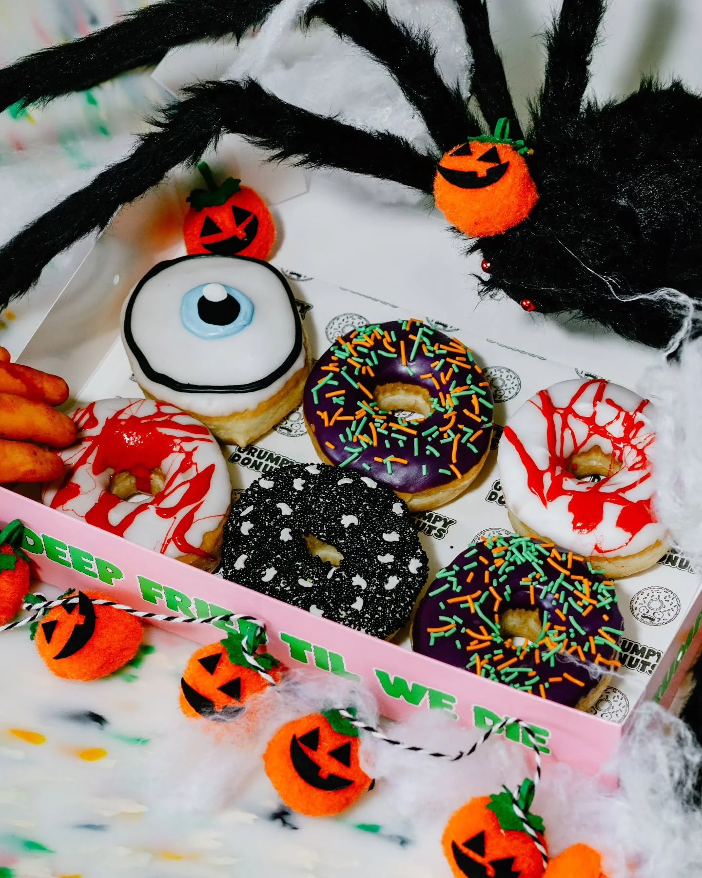 CALLING ALL GHOULS AND GOBLINS 🎃👻😈

Our Halloween takeover specials are two sleeps away!

Get ready for an EYEful of our Strawberry Jam as well as some devilishly devious makeovers to your favourite classics 🔪

Don't let the trick be on you...pre