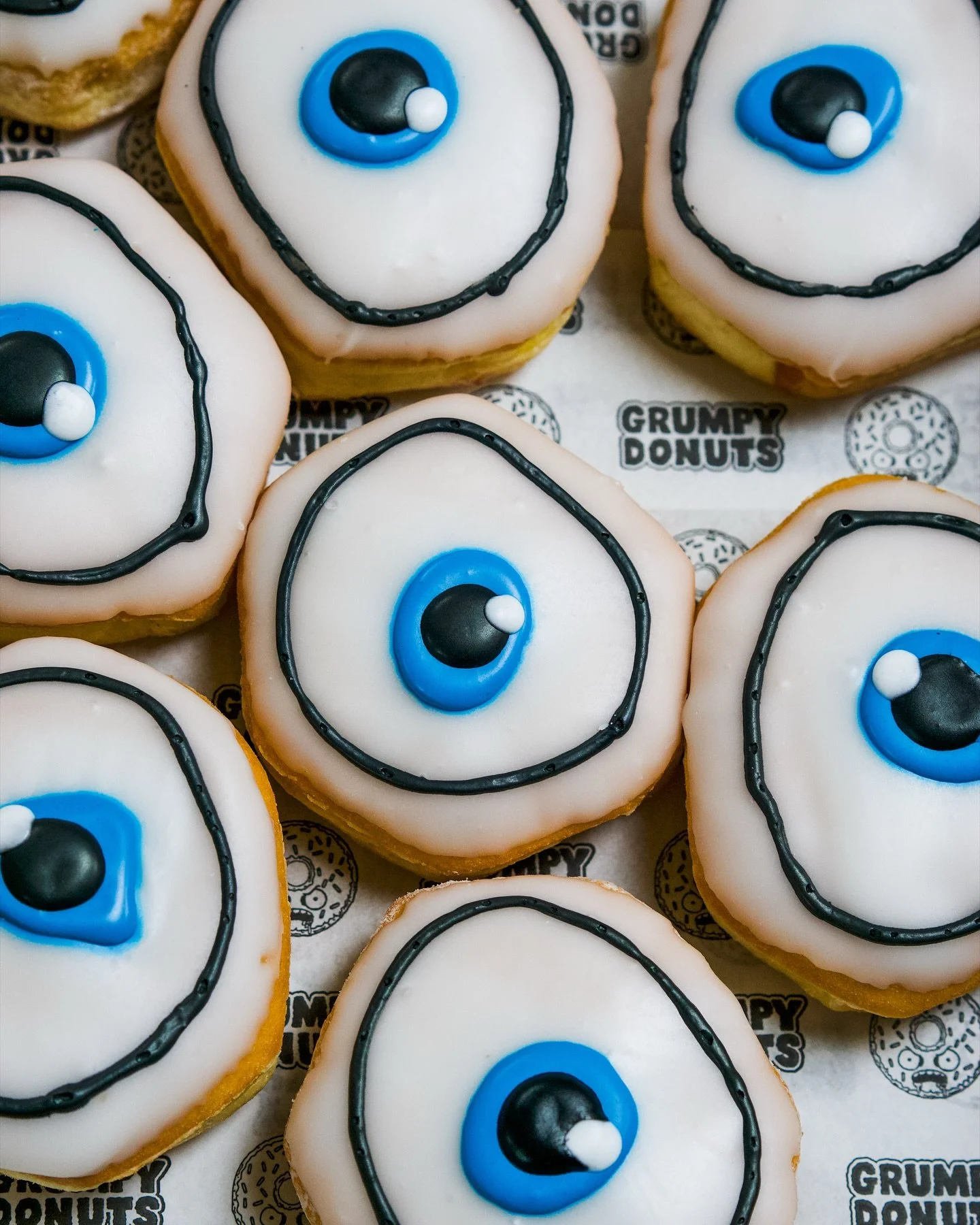 You&rsquo;re not paranoid, they&rsquo;re definitely watching you. 👀

No tricks, just treats from the Grumpy crypt.
Available all weekend before they go back to their eternal slumber. 💀