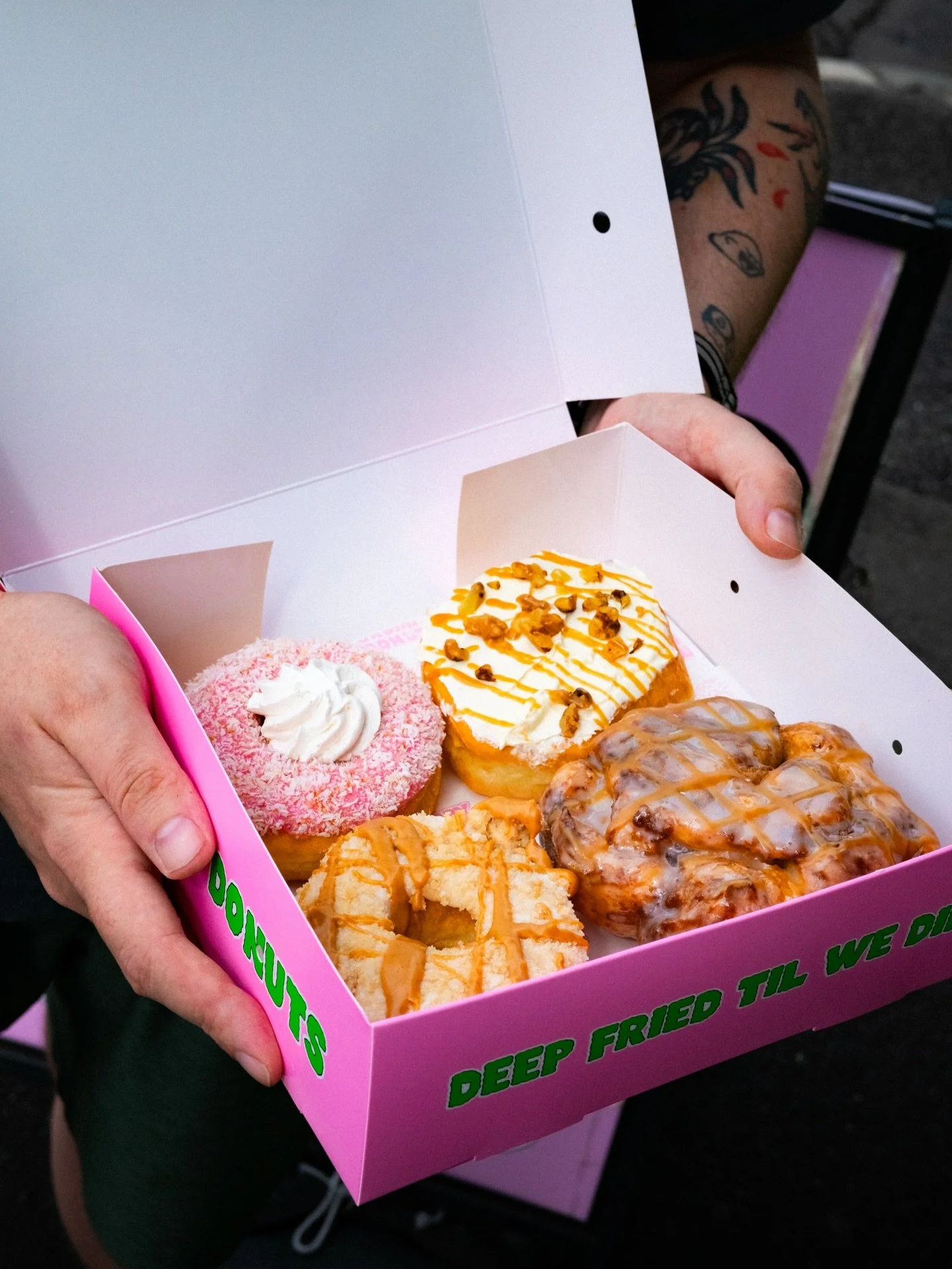 Proof that pink icing will never go out of style!
Finger Bun is apart of our March specials. 

Grab them everyday from 8am