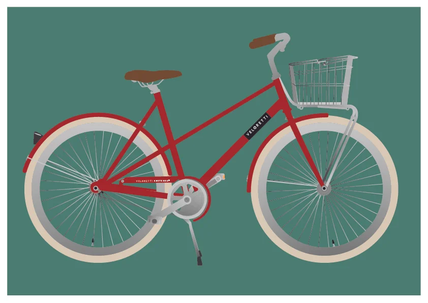 veloretti bike vector Melanie velghe illyvanilly