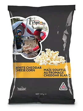 WHITE CHEDDAR CHEESE POPCORN