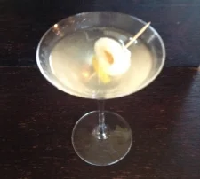 Lemongrass vodka / lemongrass lychee martini