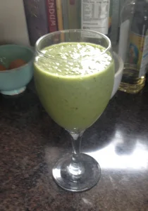 Green smoothie to start the day