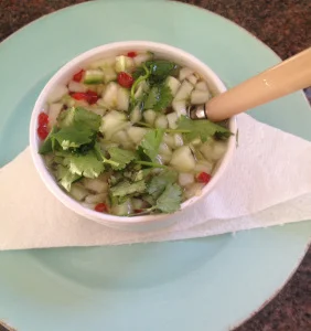 Cucumber dipping sauce