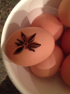 Thai salted eggs - kai kaem