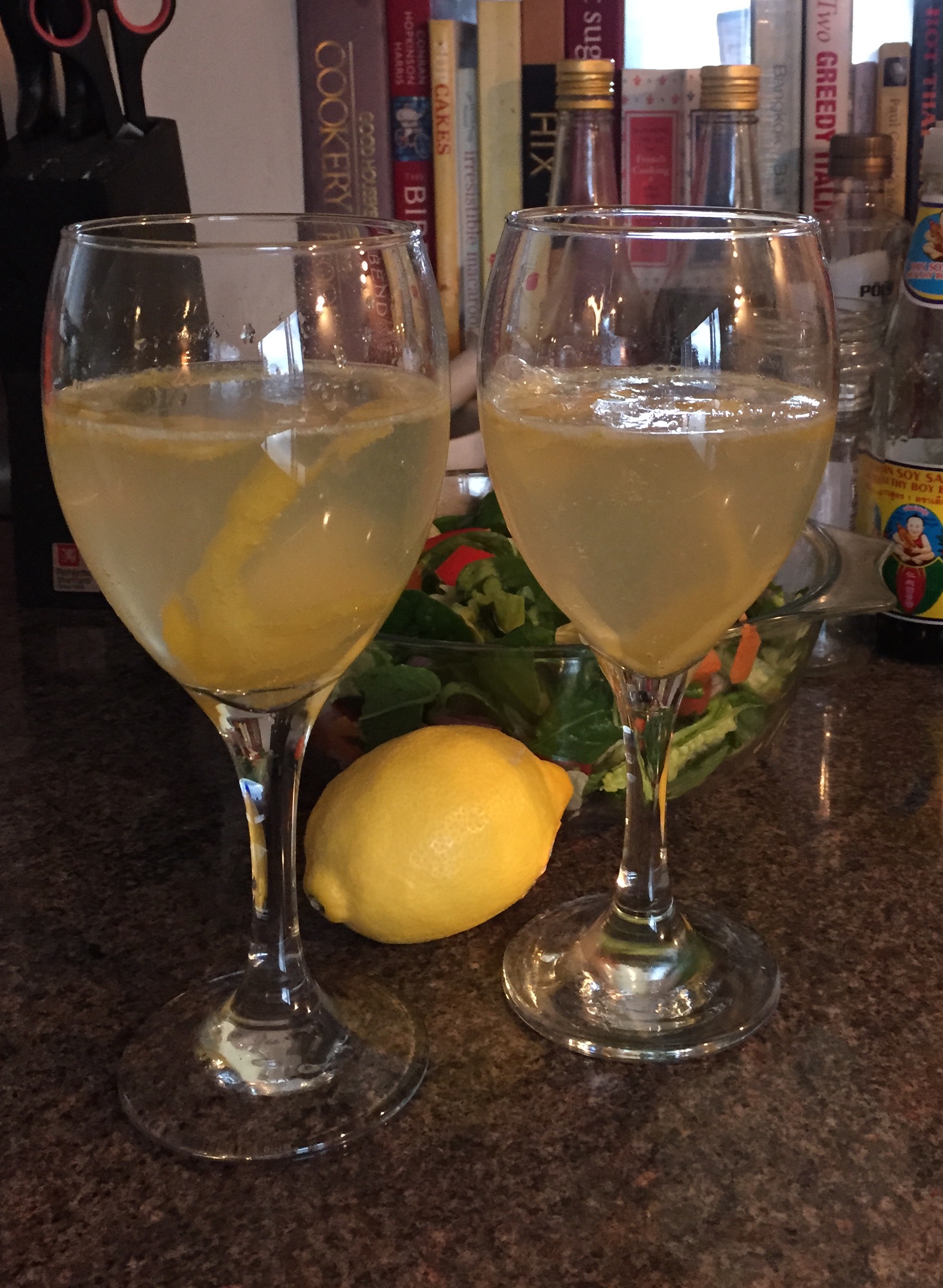 Lemon Prosecco Punch