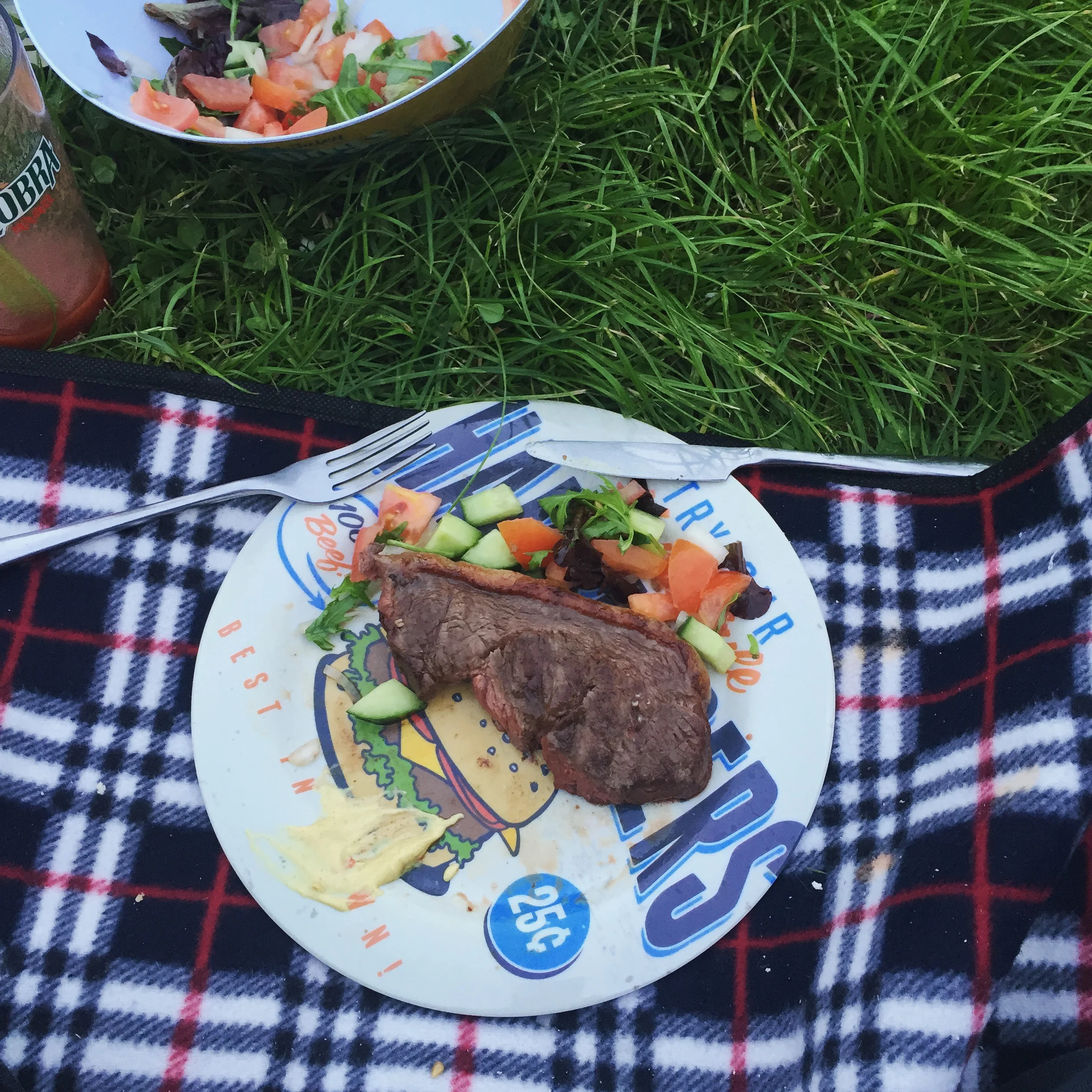  A weekend camping in Oxfordshire