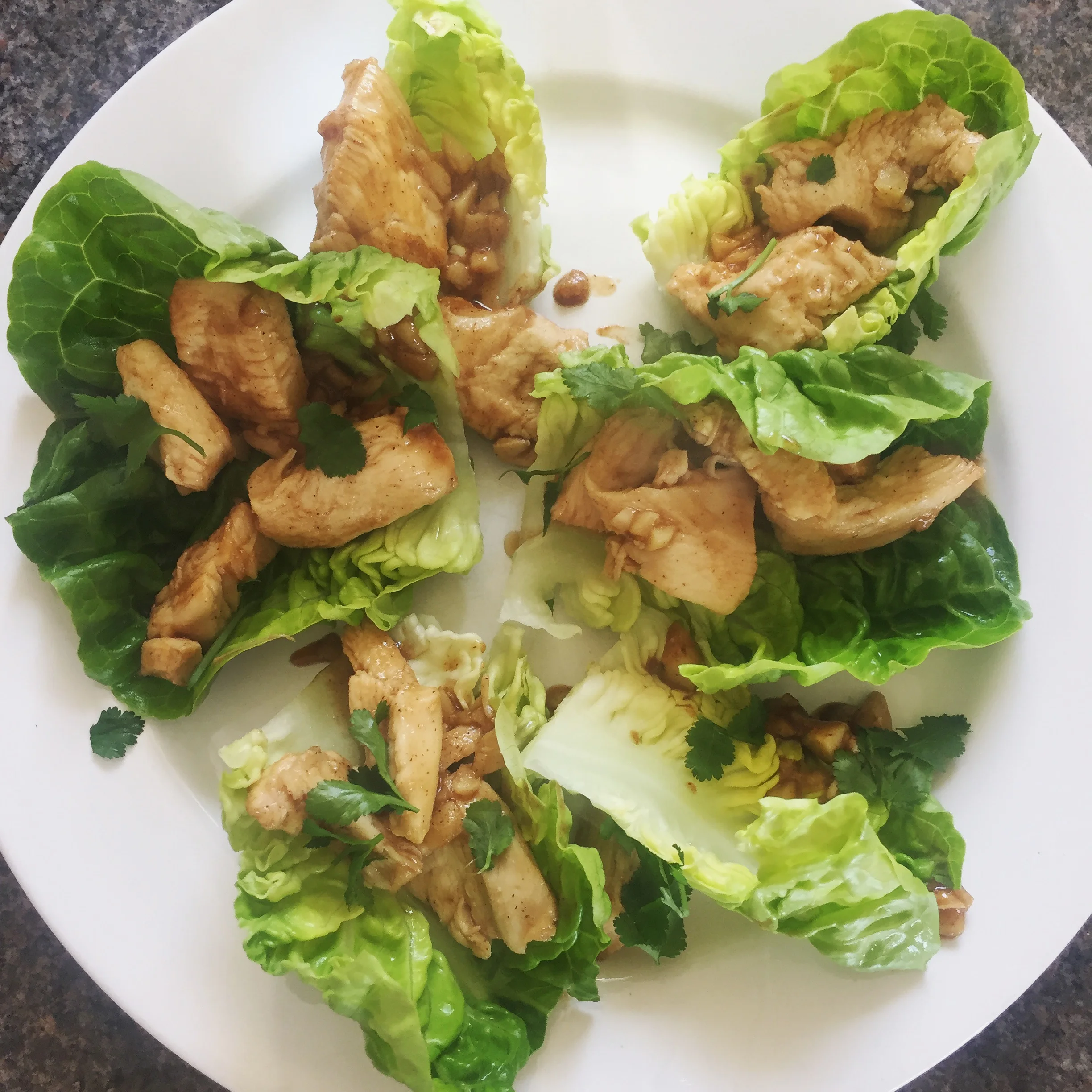 Gai gratiem - garlic chicken