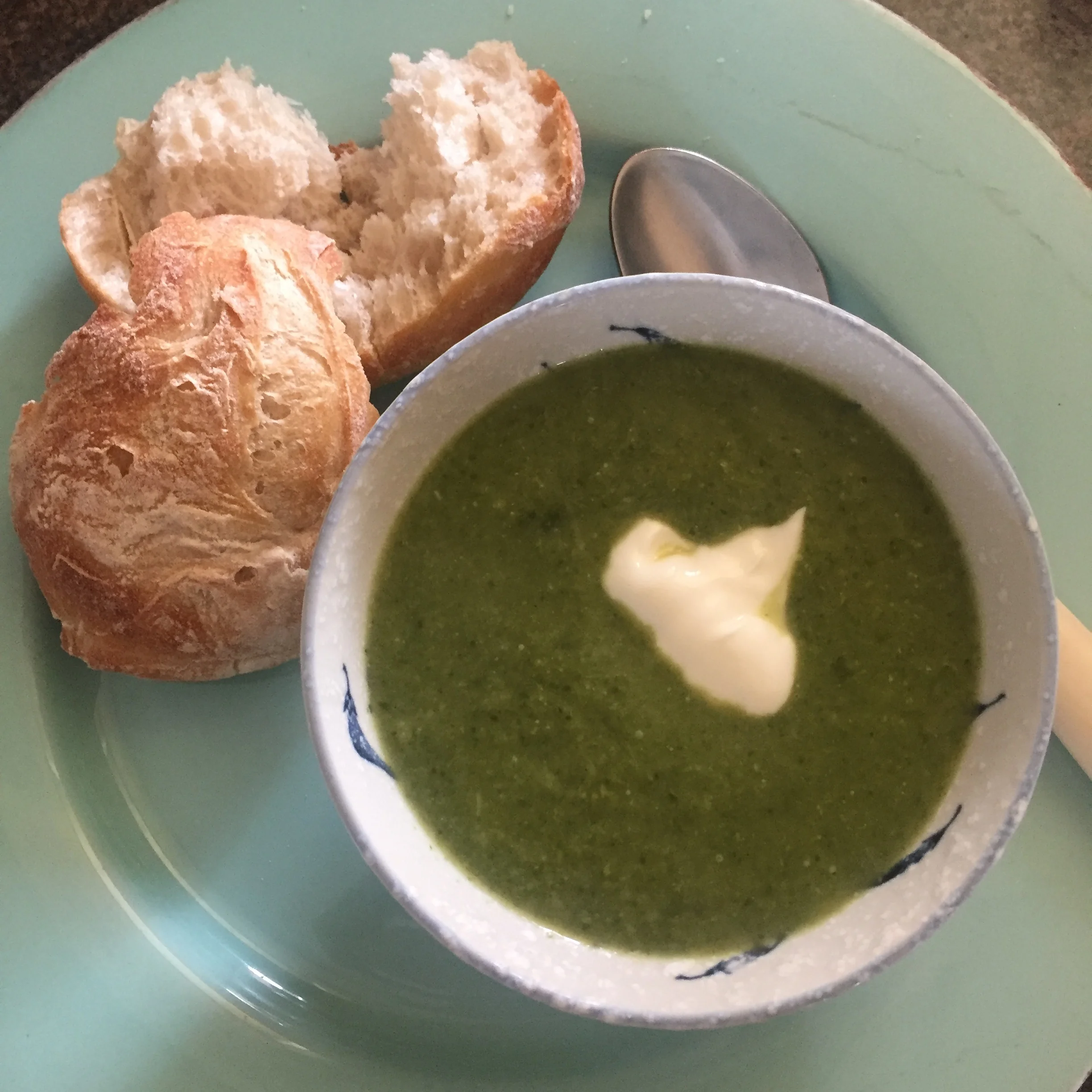Green soup