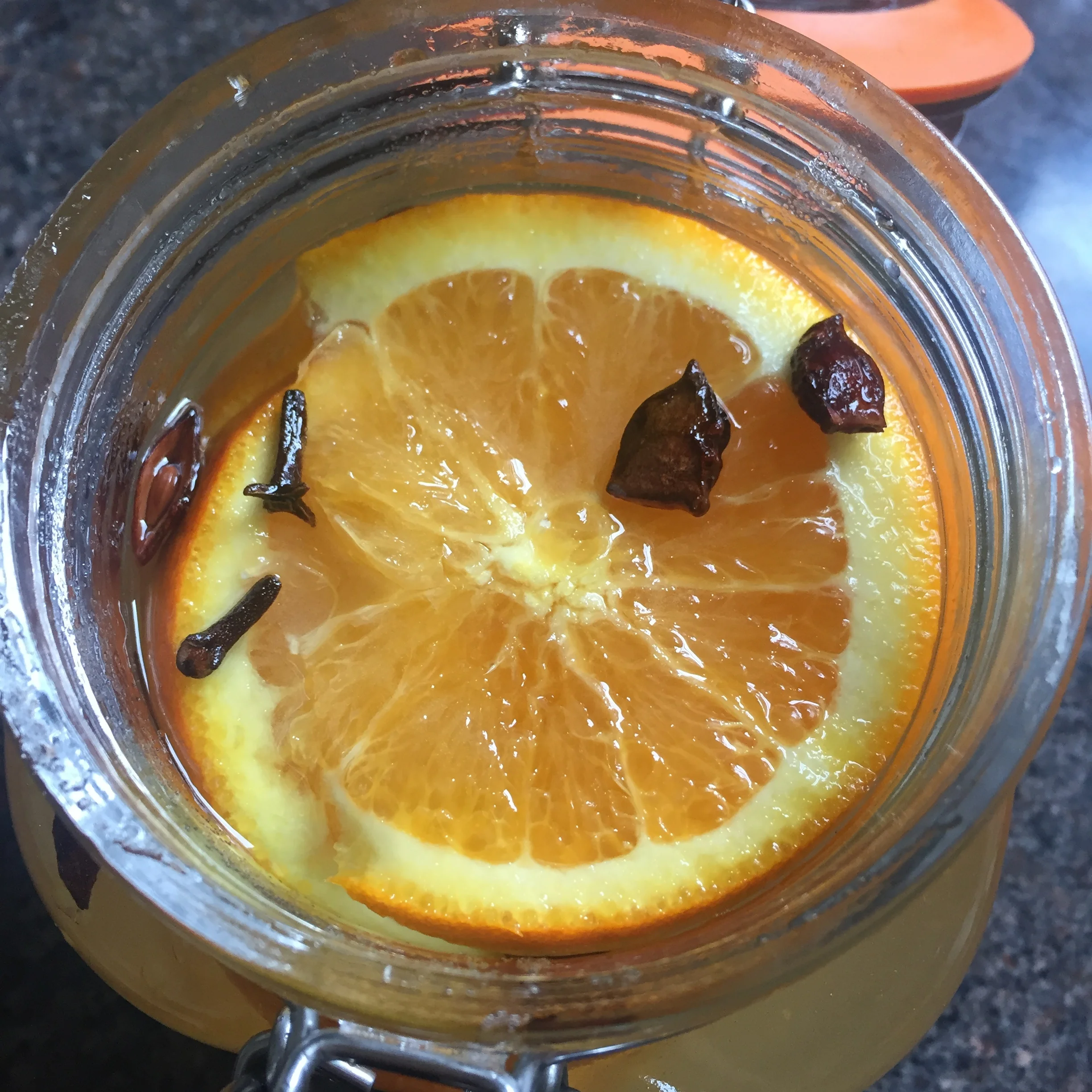 Orange spiced gin