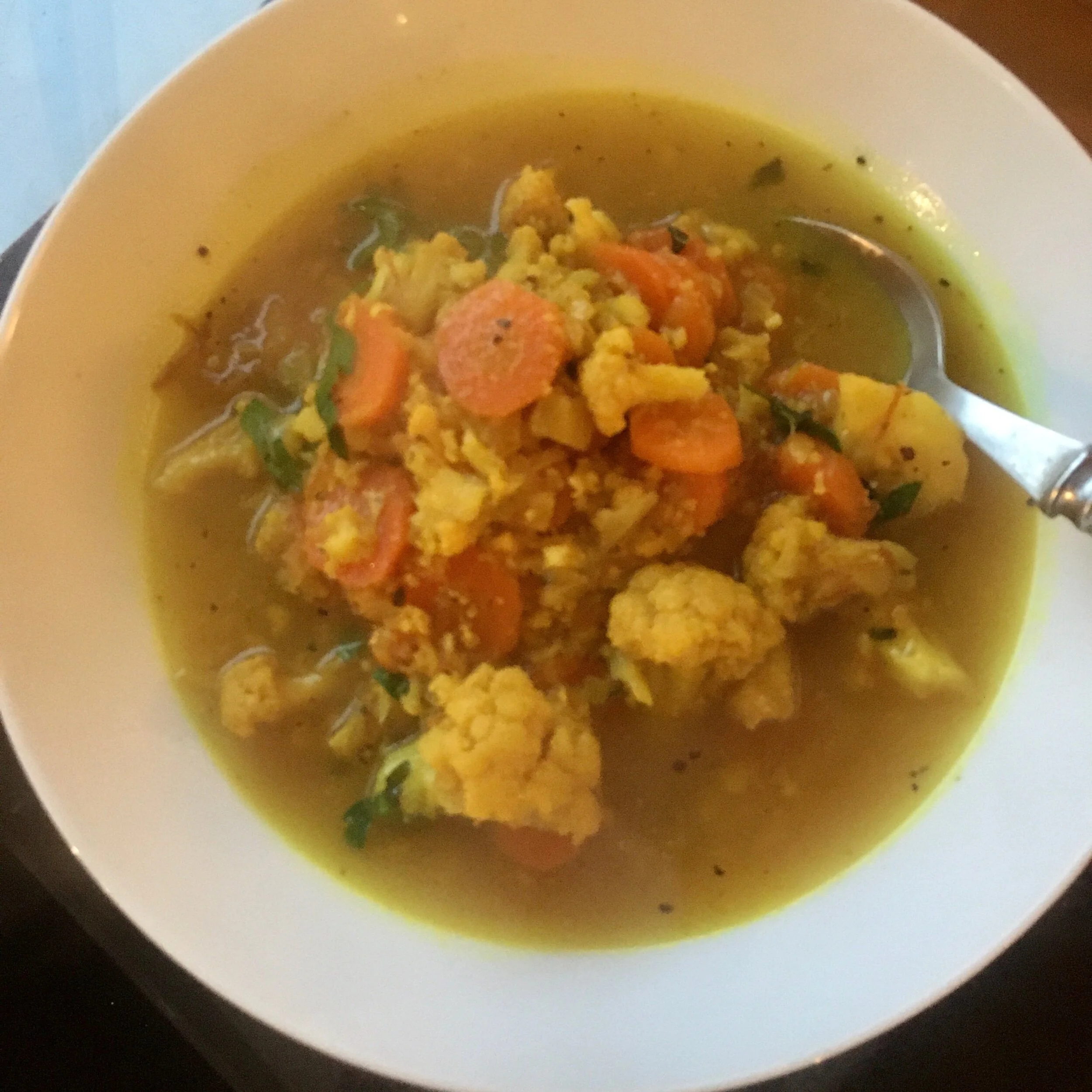 Delicious, easy, antiinflammatory ginger turmeric carrot soup — the