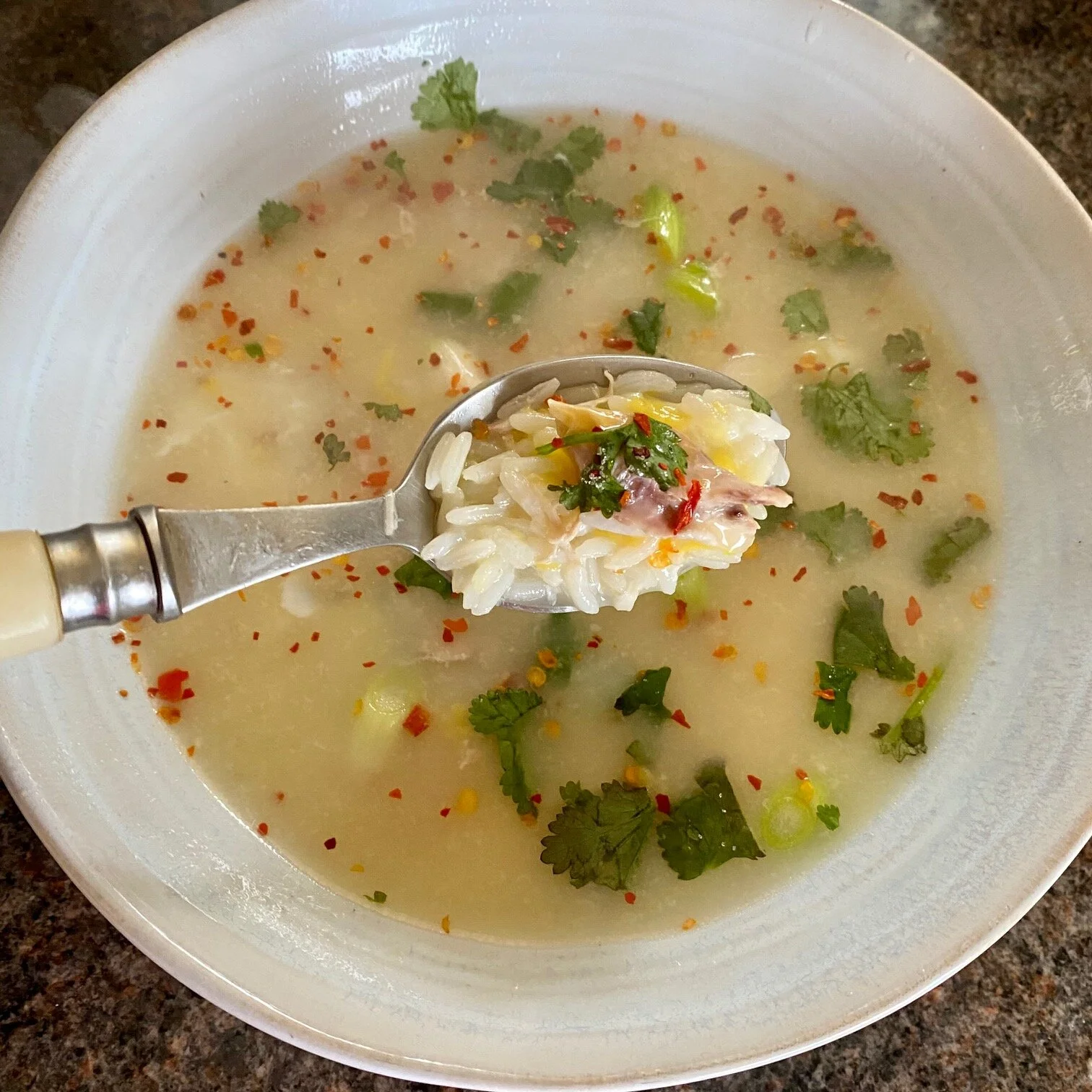 Kao tom - rice soup