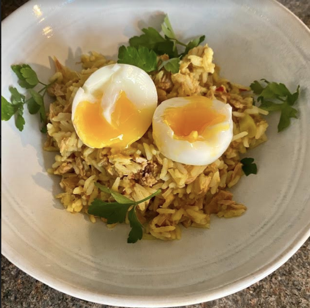 Easy-peasy kinda-kedgeree
