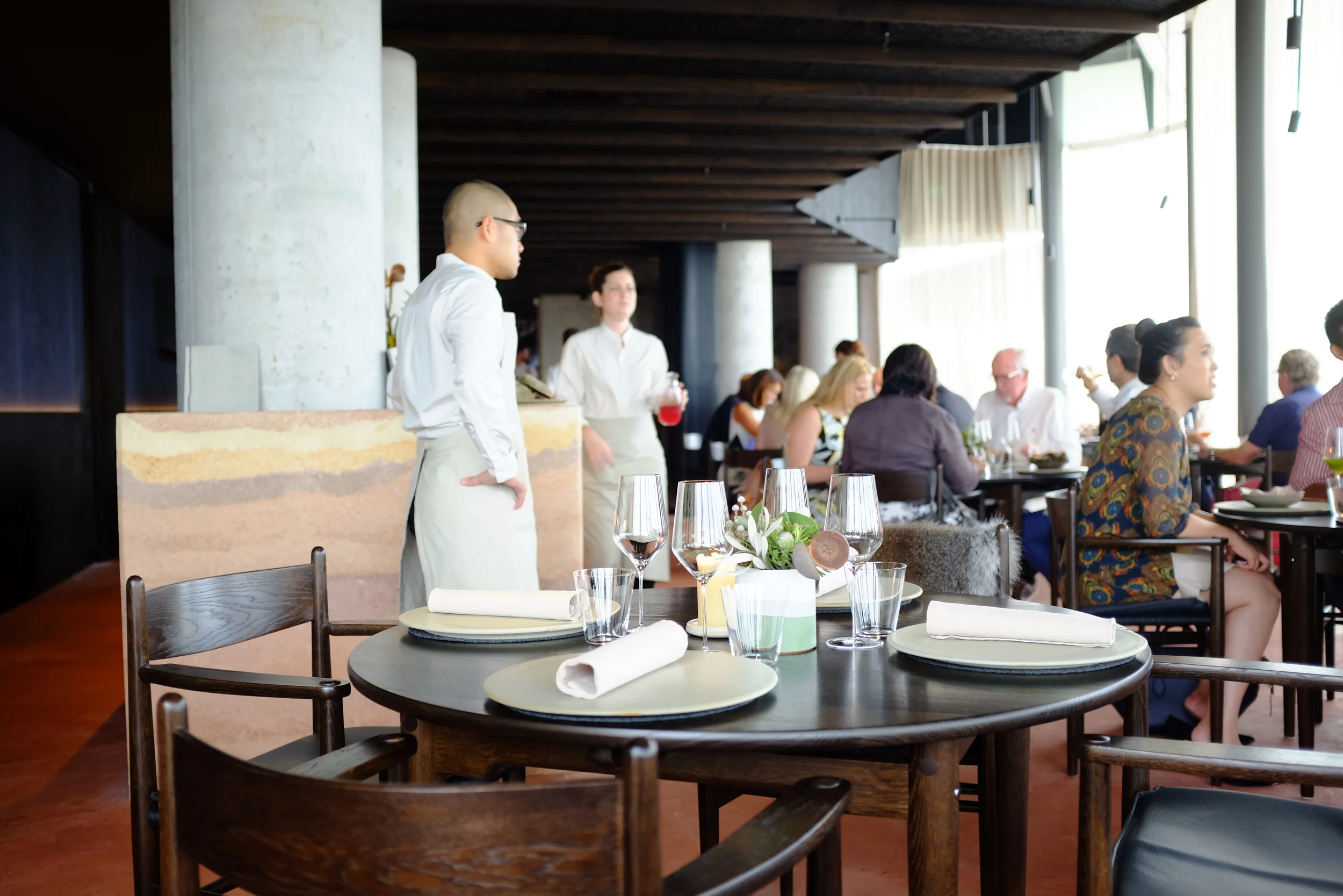Noma Australia; the dining room.