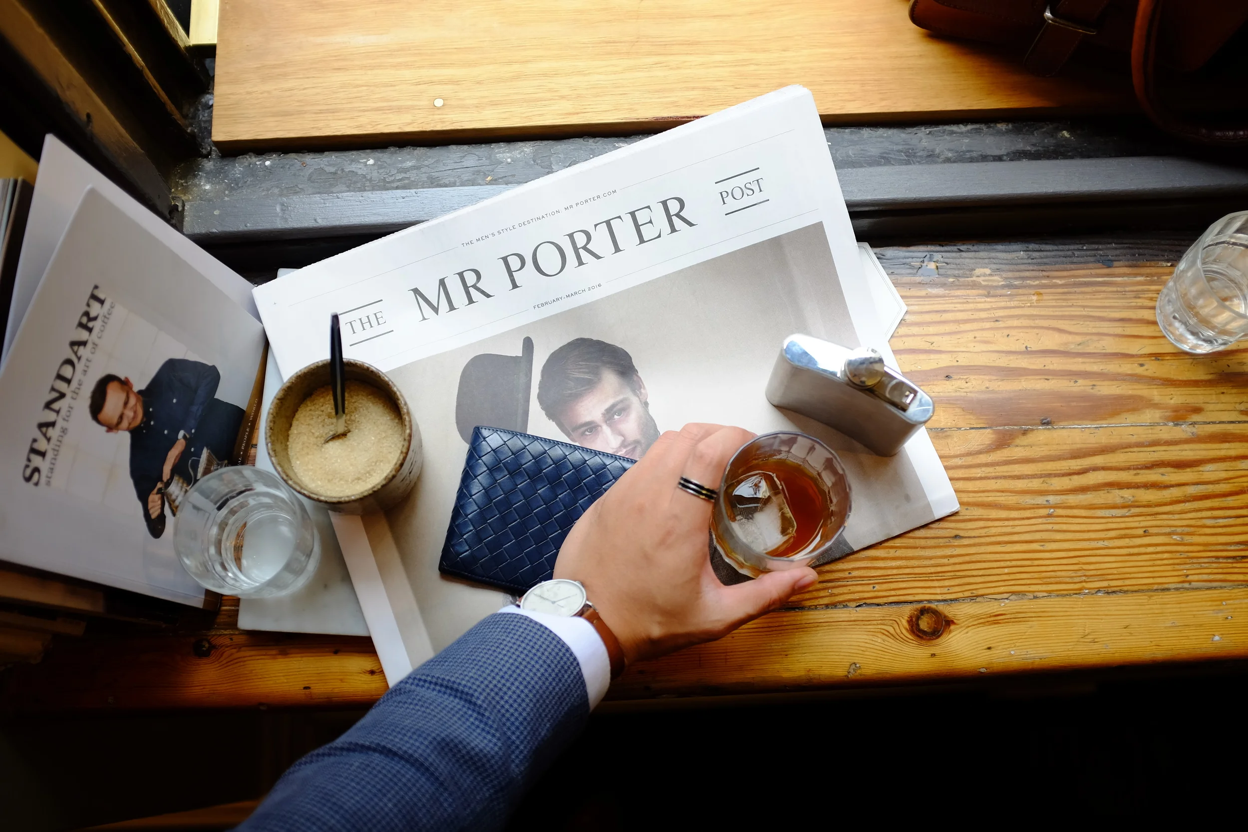 Mr. Porter at Patricia's Coffee Brewers