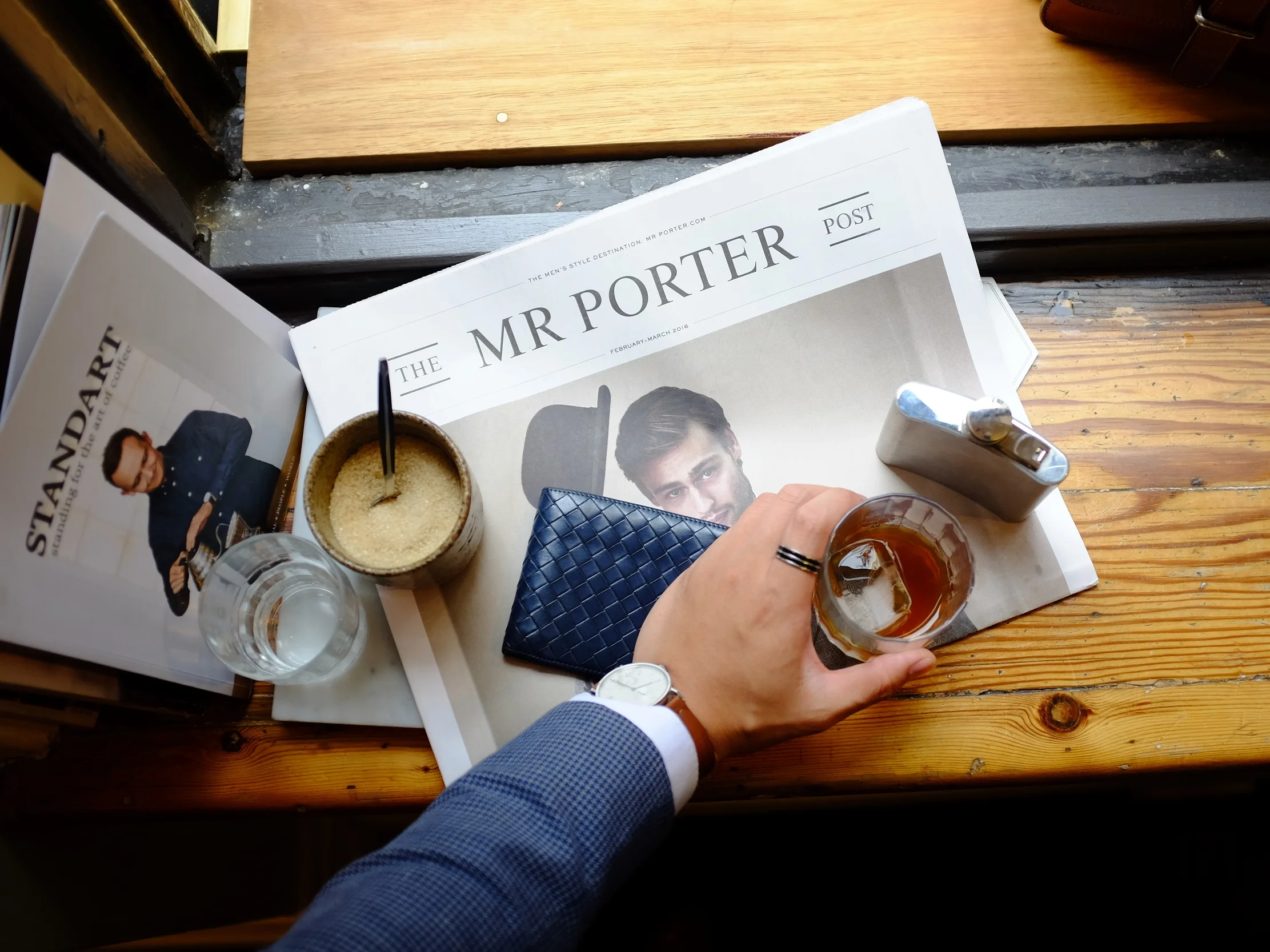 DINING WITH MR. PORTER