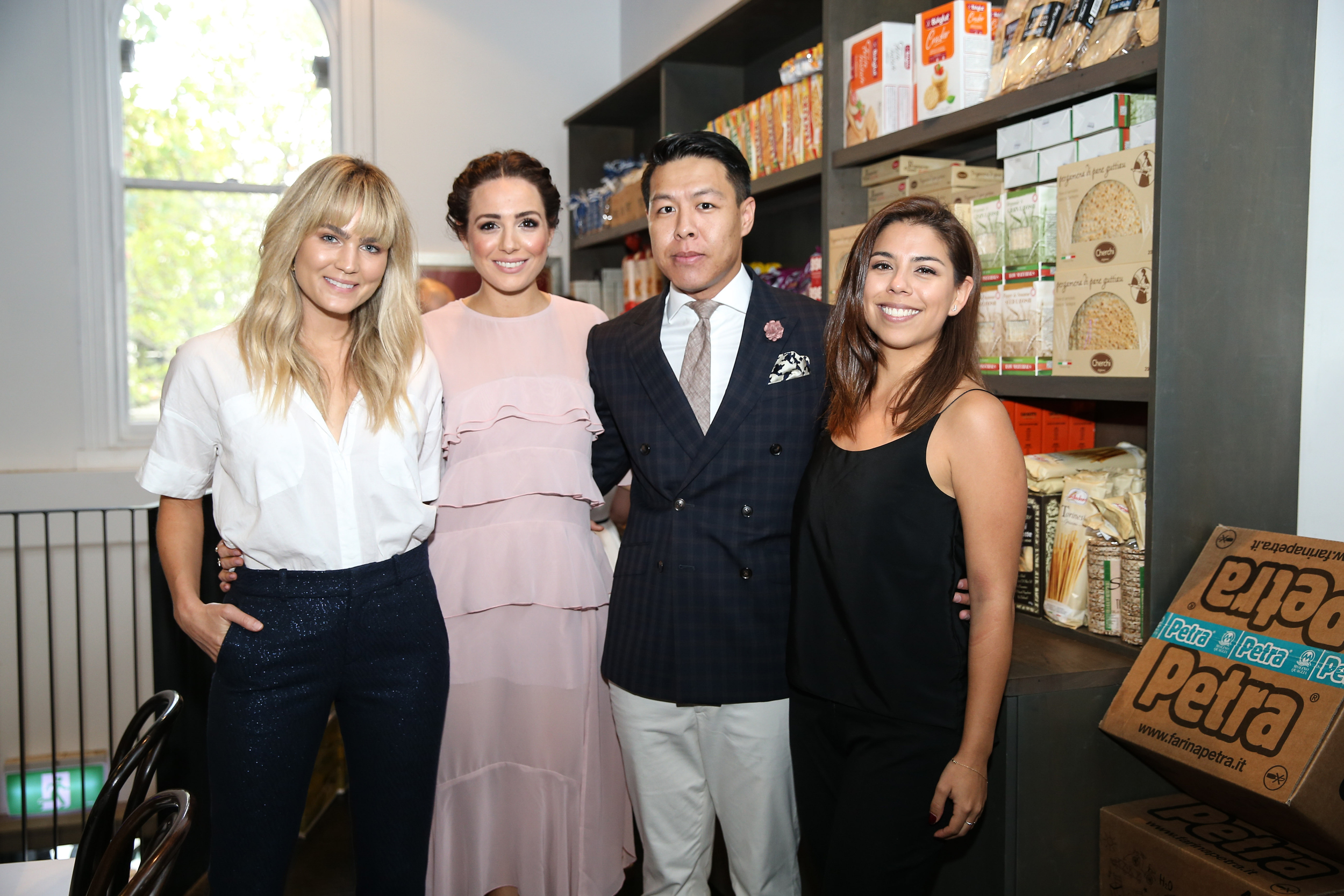Lavazza Ambassadors; Brooke Testoni, Emma Notarfrancesco, Lex Mak and Sally Spratt.