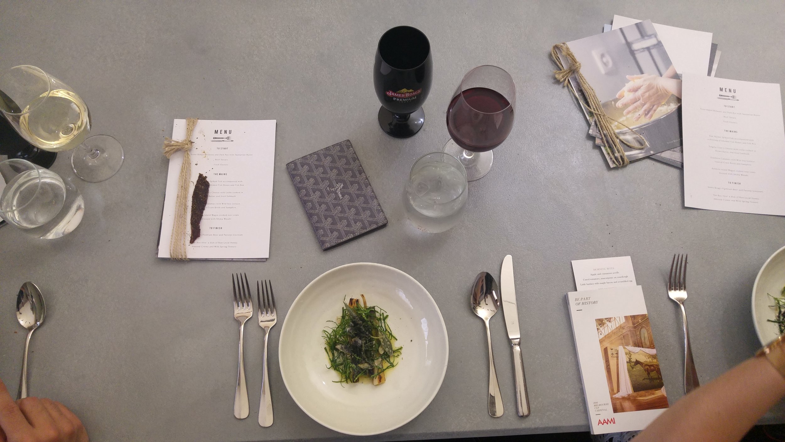 James Boag Beer Harnessed Melbourne Cup Mr Gumbatron Derby Day VRC Foodie Melbourne Fine Dining Biota Dining Room