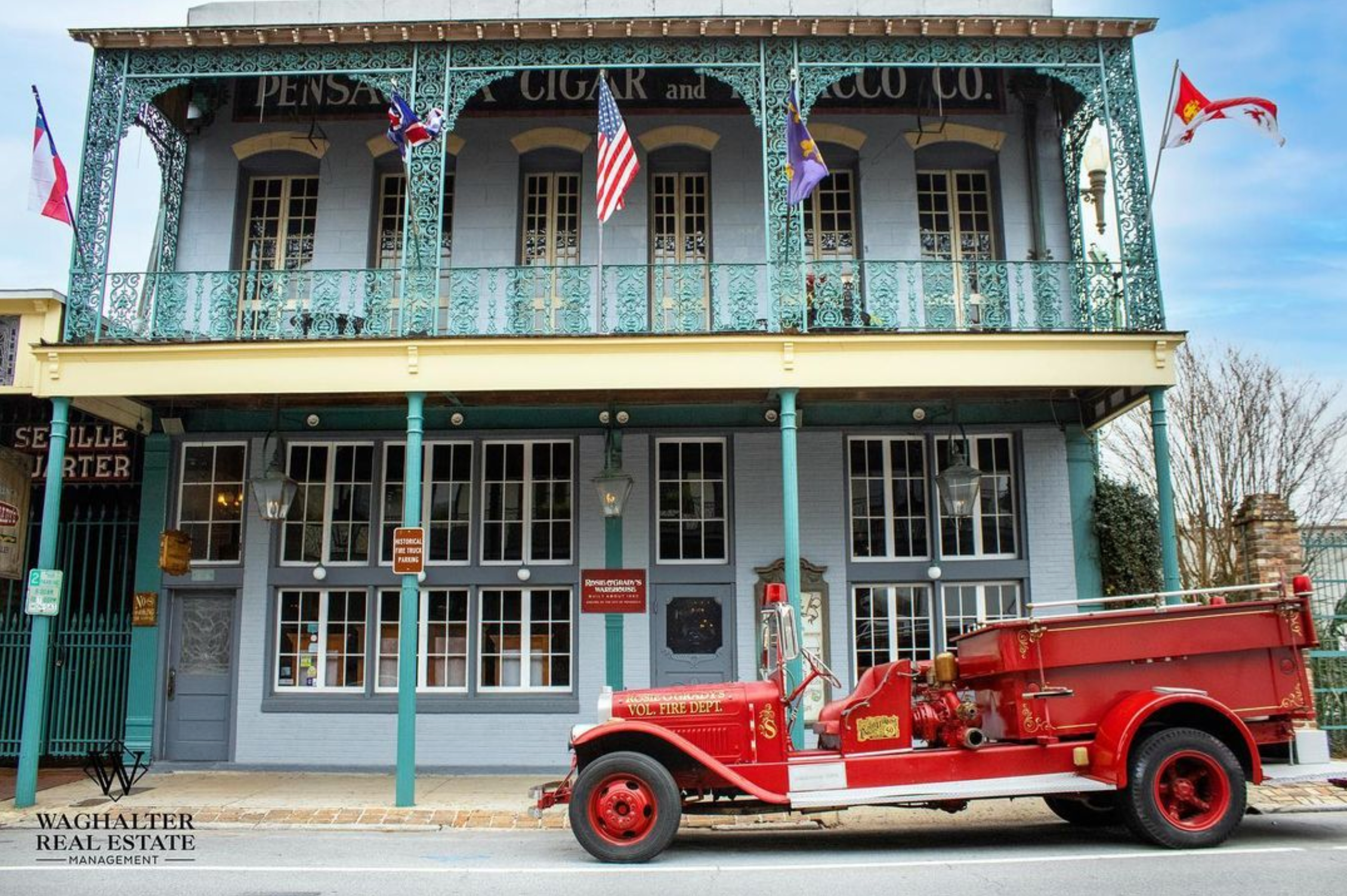 Find parking near Seville Square in Pensacola, FL.