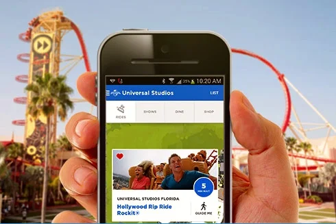 Universal Studios Phone App