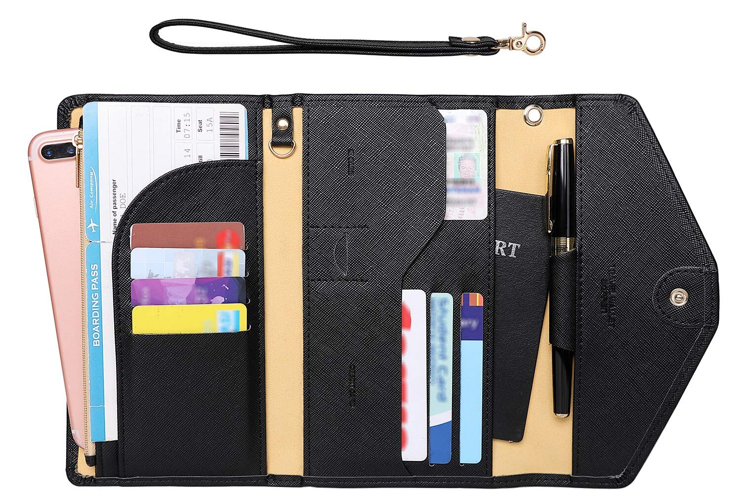 Zoppen Passport Holder Travel Wallet