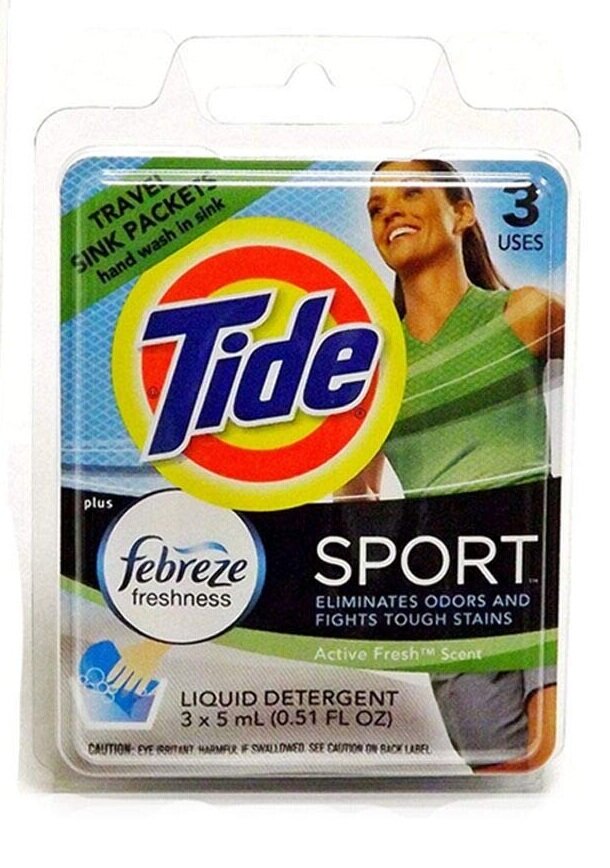 Tide Sport Travel Sink Packets