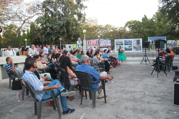 Up on the roof: Sunil Gupta's talk at Jehangir's Terrace Galllery