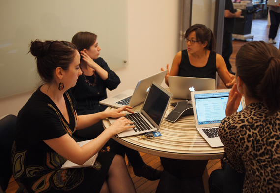Etsy's Hack Day - discussion around how to increase women in leadership