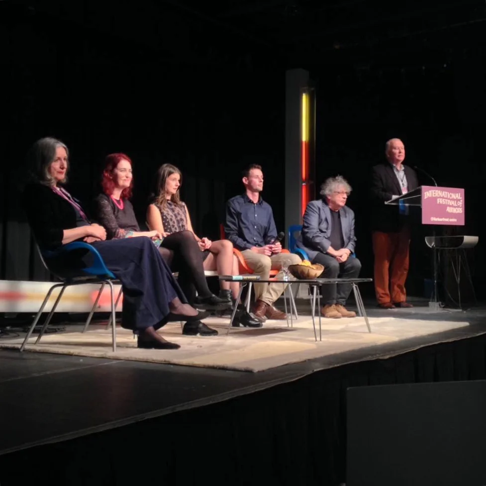 Ireland @ IFOA with Caitriona Crowe, Emma Donaghue, Ciaran O'Rourke, Paul Muldoon, Toronto, October 2016