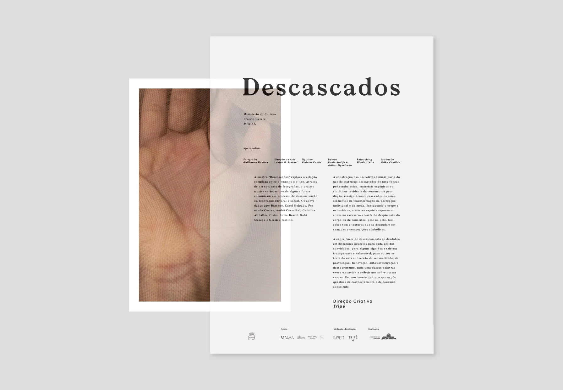 Gaveta. Descascados