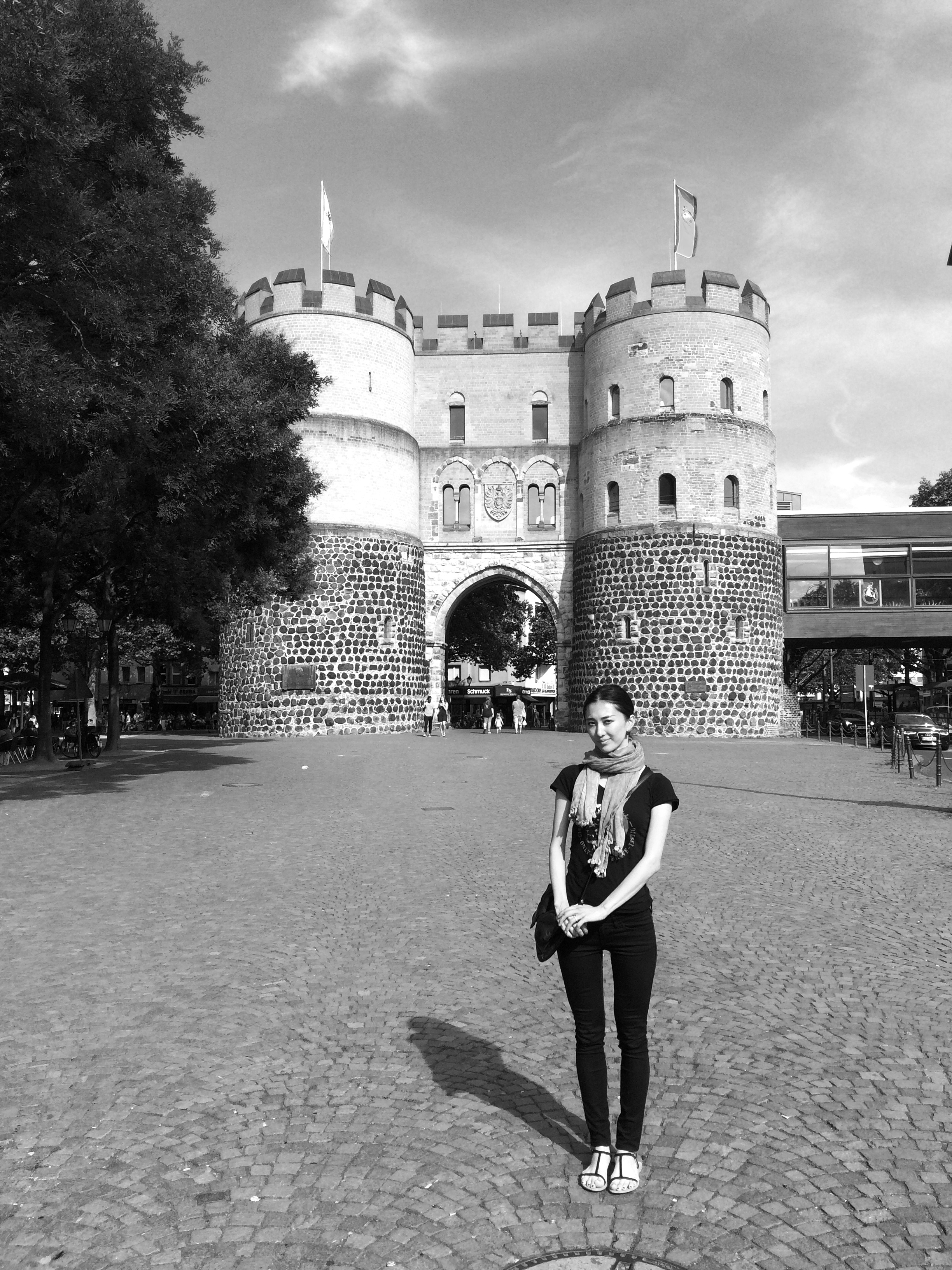 18.Juli 2015 : am West-Tor