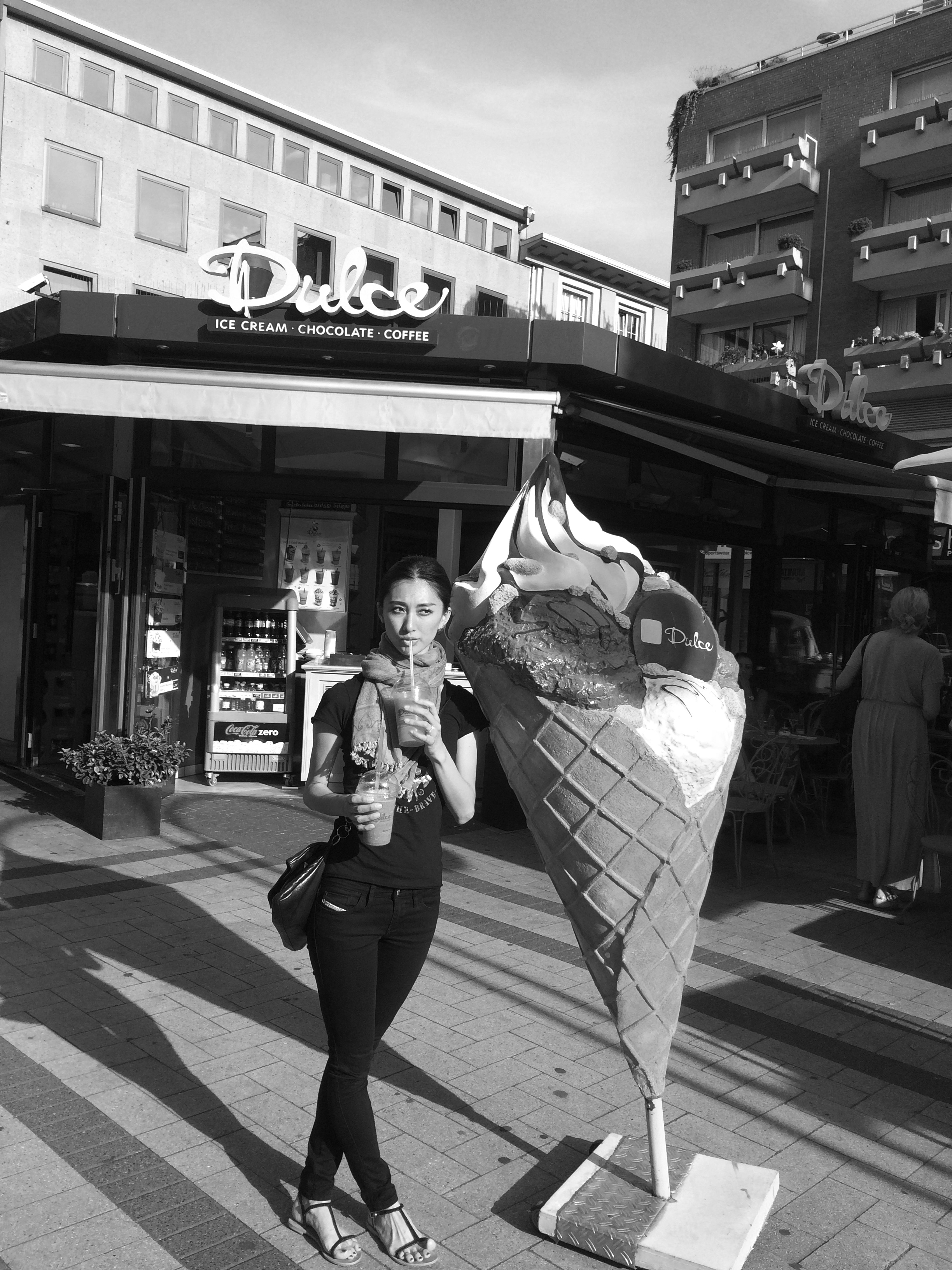 19.Juli 2015 : Mango Sorbet Shake - lecker!