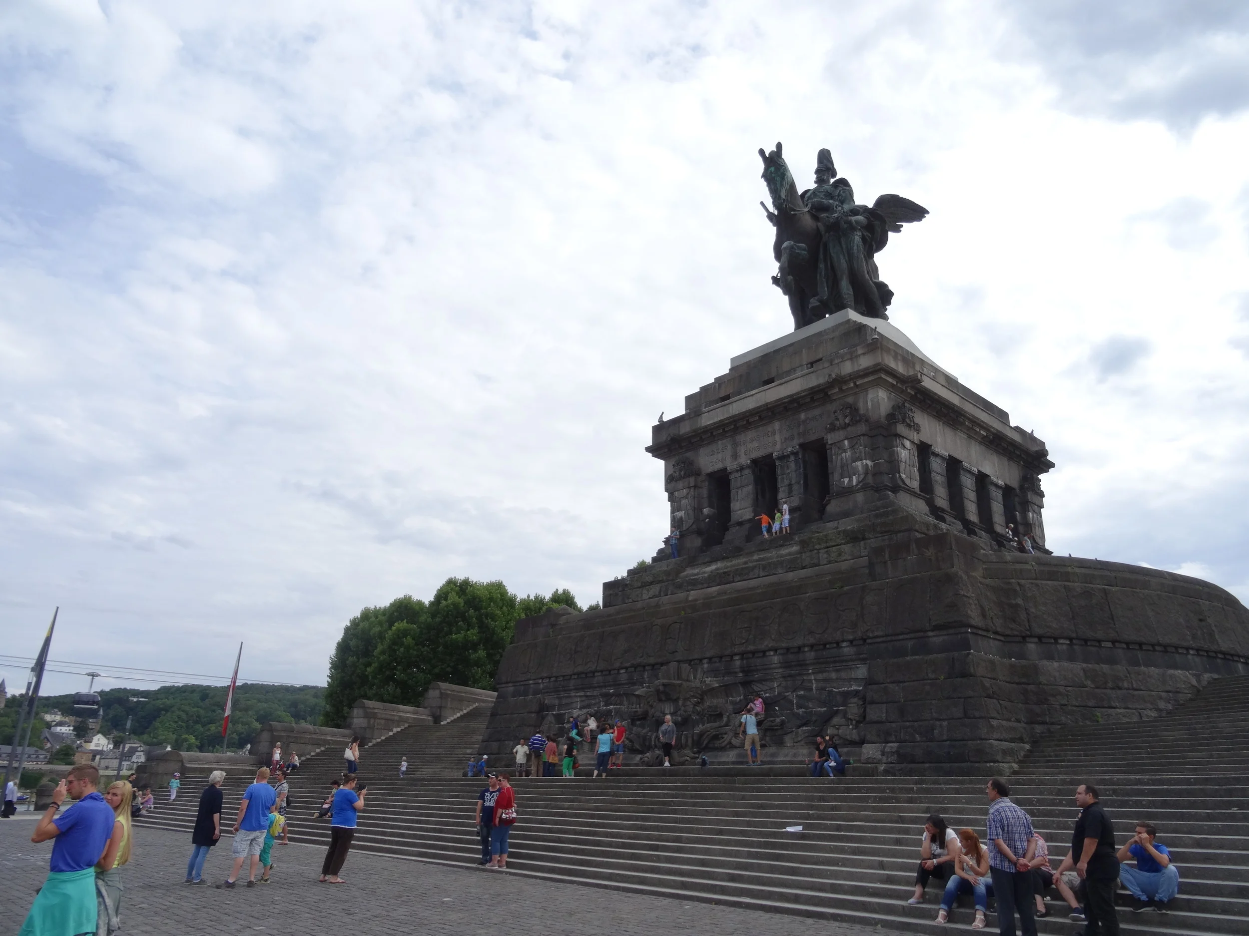 26.Juli 2015 : Deutsches Eck
