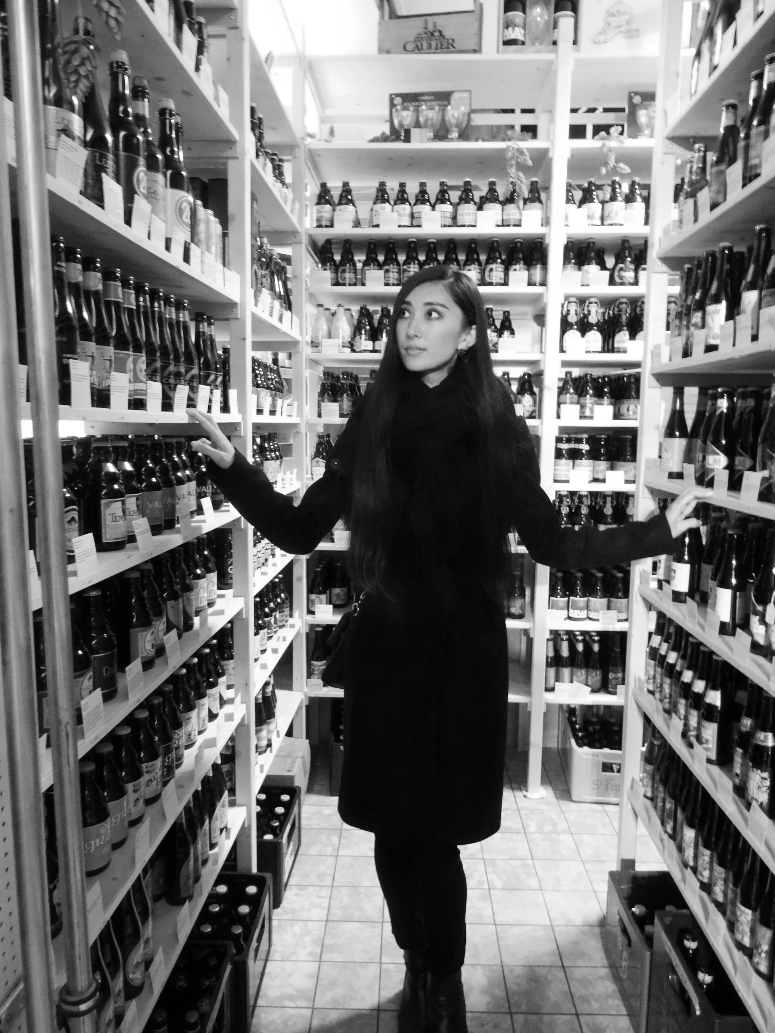 14.Nov.2015 : viele Biere in einem Bierladen