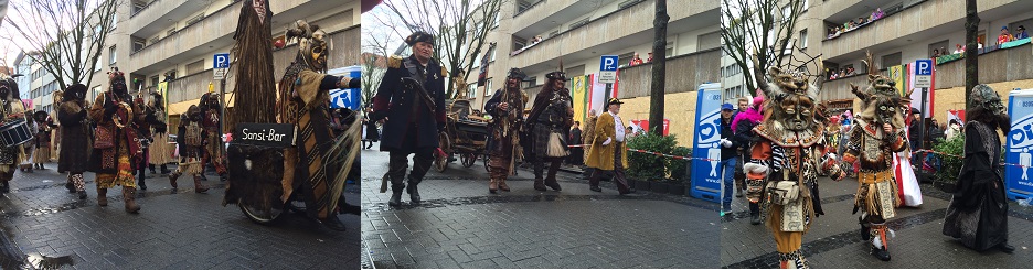 08.Feb.2016: Karneval Parade am Anfang