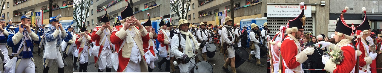 08.Feb.2016 Parade wurde länger und größer - mit vielen Musical-Bands