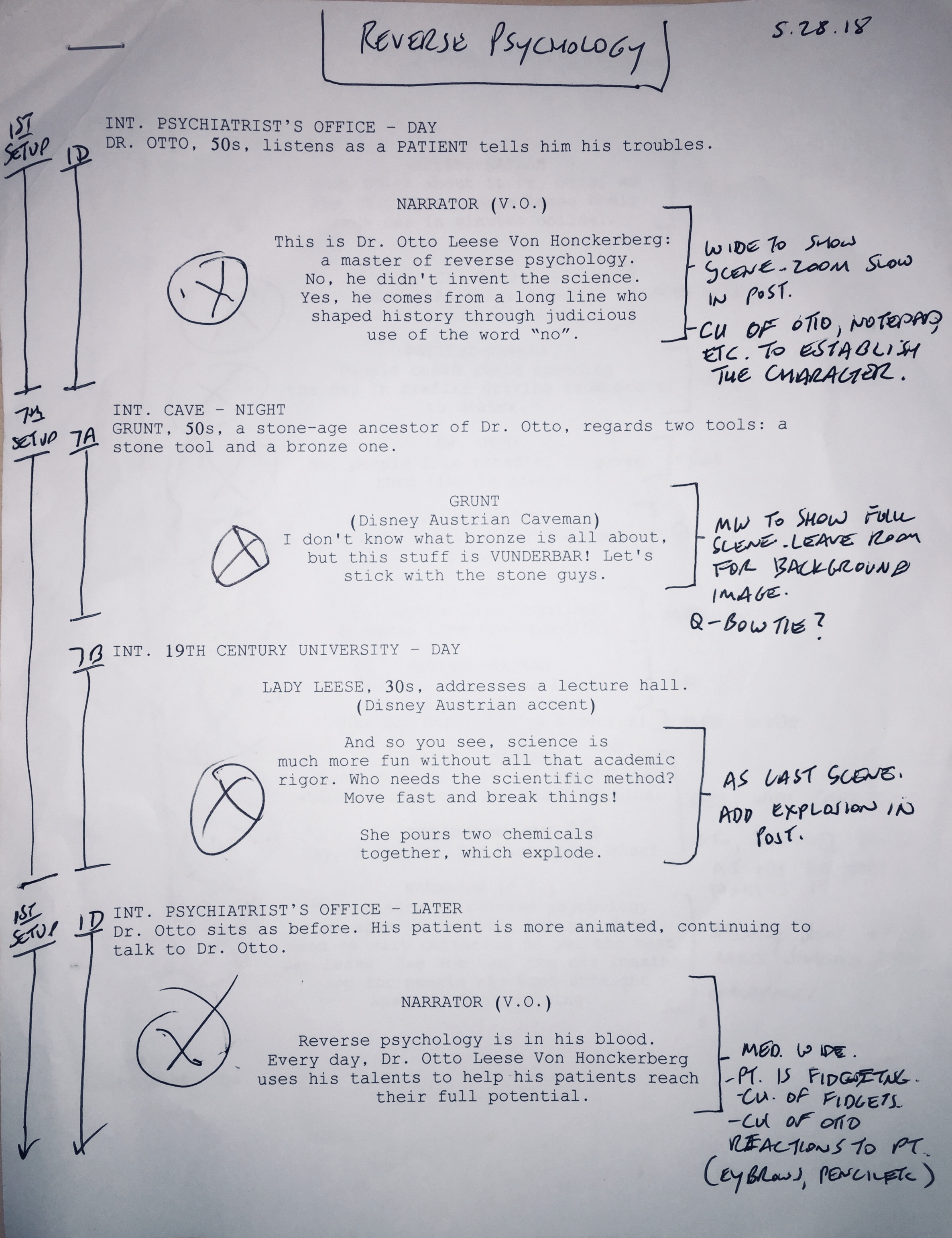 A script for a recent project. Here’s where it all starts.